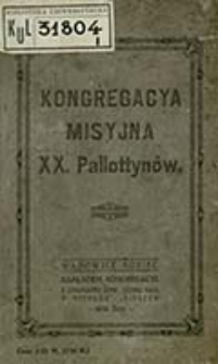 Kongregacya misyjna XX. Pallotynów