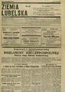 Ziemia Lubelska : wychodzące codzień - niezależne pismo demokratyczne