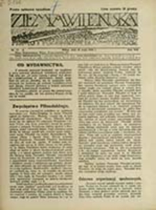 Ziemia Wileńska : tygodnik dla ludu wiejskiego i miejskiego