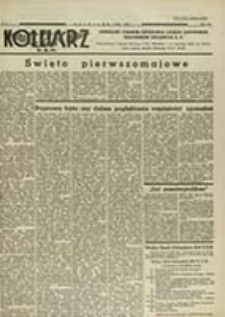 Kolejarz C.Z.K. : poświęcony sprawom Centralnego Związku Zawodowego Pracownik&oacute;w Kolejowych R. P. / pod red. Karczmarewicza Mieczysława