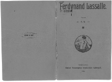 Ferdynand Lassalle / F. S..