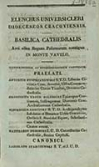 Elenchus Universi Cleri Dioeceseos Cracoviensis