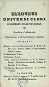 Elenchus Universi Cleri Dioeceseos Cracoviensis