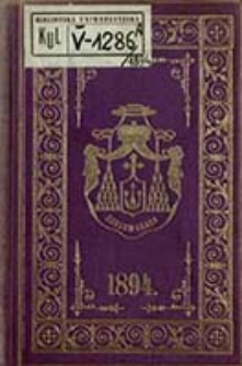Elenchus Venerabilis Cleri tam Saecularis quam Regularis Dioeceseos Cracoviensis pro Anno Domini ...