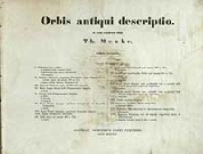 Orbis antiqui descriptio : in usum scholarum / edidit Th. Menke