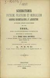 Schematismus Patrum, Fratrum et Monialium Ordinis Eremitarum S. P. Augustini in Magno Ducatu Cracoviensi pro Anno ...