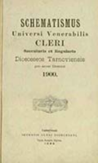 Schematismus Universi Vener. Cleri Dioeceseos Tarnoviensis
