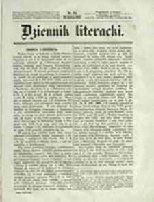 Dziennik Literacki / red. Karol Szajnocha
