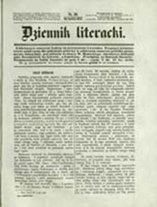 Dziennik Literacki / red. Karol Szajnocha