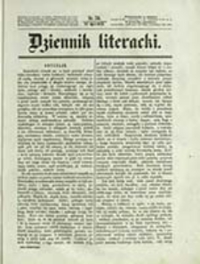 Dziennik Literacki / red. Karol Szajnocha