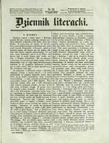 Dziennik Literacki / red. Karol Szajnocha