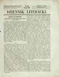 Dziennik Literacki / red. Karol Szajnocha