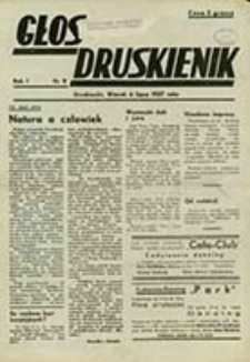 Głos Druskienik / red. odp. Maria Ziemakowa