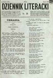 Dziennik Literacki / red. Karol Szajnocha
