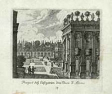 Prospect des Lustgarten dem Duca d'Altems [Dokument ikonograficzny] / [J. W. Baur inv. ; Melchior Küsell fecit]
