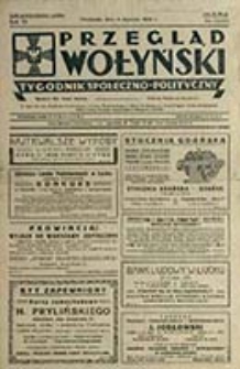 Przegląd Wołyński : Łuck - R&oacute;wne - Kowel - Włodzimierz - Krzemieniec - Dubno - Ostr&oacute;g - Korzec / Redaktor i wydawca P. Wyrzykowski
