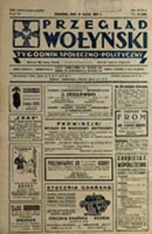 Przegląd Wołyński : Łuck - R&oacute;wne - Kowel - Włodzimierz - Krzemieniec - Dubno - Ostr&oacute;g - Korzec / Redaktor i wydawca P. Wyrzykowski