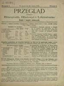 Przegląd Poświęcony Etnografii, Historyi i Literaturze Polski i Kraj&oacute;w Ościennych / [wyd. i red. A. Daniłowicz]