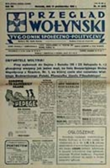 Przegląd Wołyński : Łuck - Równe - Kowel - Włodzimierz - Krzemieniec - Dubno - Ostróg - Korzec / Redaktor i wydawca P. Wyrzykowski