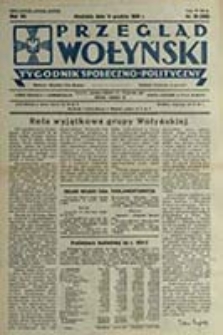 Przegląd Wołyński : Łuck - R&oacute;wne - Kowel - Włodzimierz - Krzemieniec - Dubno - Ostr&oacute;g - Korzec / Redaktor i wydawca P. Wyrzykowski