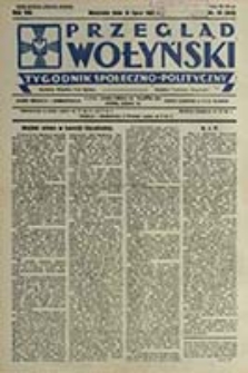 Przegląd Wołyński : Łuck - R&oacute;wne - Kowel - Włodzimierz - Krzemieniec - Dubno - Ostr&oacute;g - Korzec / Redaktor i wydawca P. Wyrzykowski
