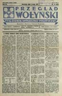 Przegląd Wołyński : Łuck - R&oacute;wne - Kowel - Włodzimierz - Krzemieniec - Dubno - Ostr&oacute;g - Korzec / Redaktor i wydawca P. Wyrzykowski