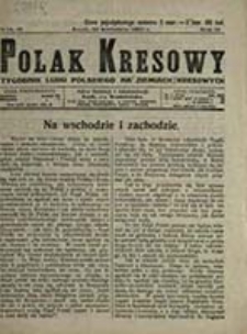 Polak Kresowy : tygodnik ludu polskiego na ziemiach kresowych / pod red. Bolesława Srockiego