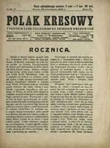 Polak Kresowy : tygodnik ludu polskiego na ziemiach kresowych / pod red. Bolesława Srockiego