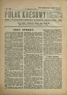Polak Kresowy : tygodnik ludu polskiego na ziemiach kresowych / pod red. Bolesława Srockiego