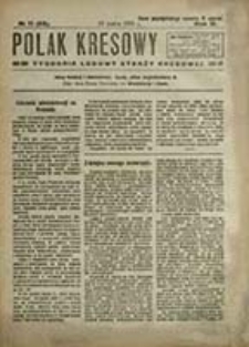 Polak Kresowy : tygodnik ludu polskiego na ziemiach kresowych / pod red. Bolesława Srockiego