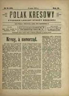 Polak Kresowy : tygodnik ludu polskiego na ziemiach kresowych / pod red. Bolesława Srockiego