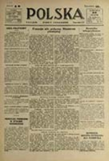 Polska / [red. nacz. Bolesław Szczepkowski ; red. odp. i kier. liter. Leon Radziejowski]