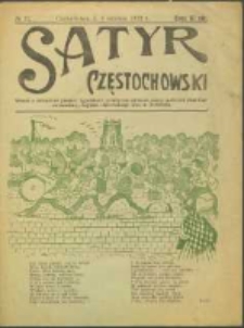 Satyr Częstochowski. No 12 (1922)