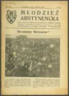 Młodzież Abstynencka. R. 6, Nr 3 (1930)