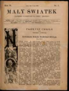 Mały Światek. R. 9, Nr 5 (1895/1896)