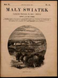 Mały Światek. R. 9, Nr 11 (1895/1896)
