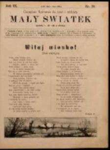 Mały Światek. R. 9, Nr 20 (1895/1896)