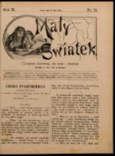 Mały Światek. R. 9, Nr 22 (1895/1896)