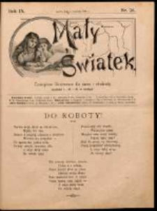 Mały Światek. R. 9, Nr 26 (1895/1896)
