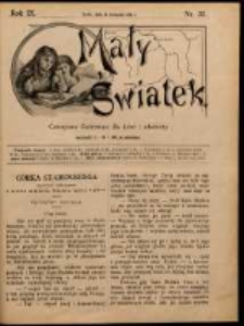 Mały Światek. R. 9, Nr 33 (1895/1896)