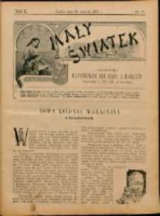Mały Światek. R. 10, Nr 25 (1896/1897)