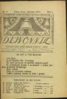 Dzwonnik. R. 1, Nr 4 (1924)