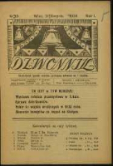 Dzwonnik. R. 1, Nr 10 (1924)