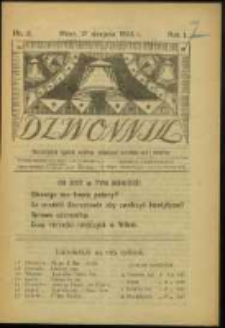 Dzwonnik. R. 1, Nr 8 (1924)