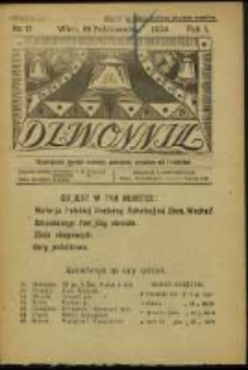 Dzwonnik. R. 1, Nr 17 (1924)