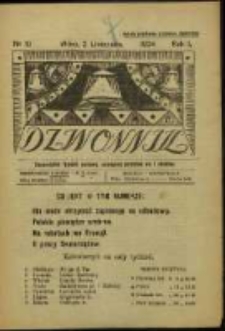 Dzwonnik. R. 1, Nr 19 (1924)