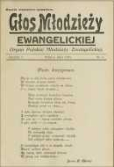 Głos Młodzieży Ewangelickiej R. 5, nr 5 (1936)