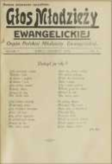 Głos Młodzieży Ewangelickiej R. 5, nr 6 (1936)