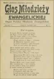 Głos Młodzieży Ewangelickiej R. 6, nr 3 (1937)