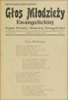 Głos Młodzieży Ewangelickiej R. 6, nr 10 (1937)